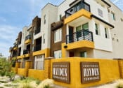 Thumbnail 1 of 73 - Building exterior view at Scottsdale Hayden Townhomes, Arizona, 85257