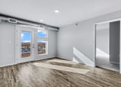 Thumbnail 11 of 35 - living room with patio view