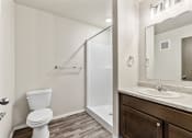 Thumbnail 18 of 55 - bathroom with walk in shower