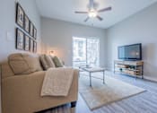 Thumbnail 3 of 29 - Spacious living room with a large open layout at White Oak