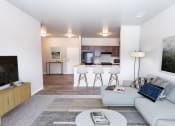 Thumbnail 1 of 24 - Looking into kitchen from living room