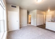 Thumbnail 8 of 24 - looking at bathroom from living room