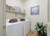 Thumbnail 38 of 59 - a washer and dryer in a laundry room at Alvista Round Rock, Round Rock, 78664