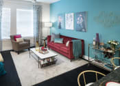 Thumbnail 1 of 25 - Living Room at Gatsby on Ross, Dallas, TX, 75204
