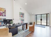 Thumbnail 9 of 24 - Office area with desk at The Vale Apartments and Townhomes, Cordova