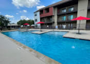Thumbnail 40 of 65 - Sparkling Community Pool area  at Aviator at Brooks Apartments, San Antonio, 78235