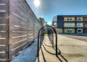 Thumbnail 34 of 65 - Bike Racks at Aviator at Brooks Apartments, San Antonio, 78235
