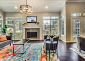 Thumbnail 35 of 37 - Lounge Area at Newport Apartments, Irving, Texas