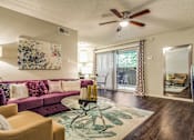 Thumbnail 7 of 37 - Modern Living Room at Newport Apartments, Irving