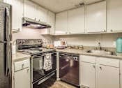 Thumbnail 6 of 37 - Fully Furnished Kitchen With Stainless Steel Appliances at Newport Apartments, Irving, TX