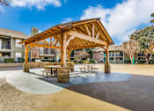 Thumbnail 23 of 37 - Picnic And Bbq Area at Newport Apartments, Irving, TX, 75062