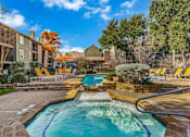 Thumbnail 17 of 37 - Hot Tub And Swimming Pool at Newport Apartments, Irving, 75062