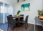 Thumbnail 43 of 55 - a dining room with a table and chairs at Water Ridge Apartments, Irving, Texas