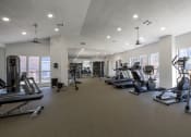 Thumbnail 28 of 35 - Fitness center at Sunset Canyon, San Antonio, TX