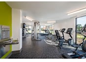 Thumbnail 3 of 15 - Fitness Center Cardio Equipment at Apex Apartments, Arlington, VA