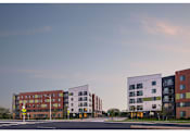 Thumbnail 8 of 15 - Street outside at Apex Apartments, Arlington, Virginia