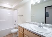 Thumbnail 44 of 46 - A white bath Cherry Creek Apartments