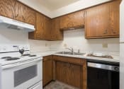 Thumbnail 4 of 6 - Brentwood II Apartments Bismarck, ND| 2 Bdrm- Kitchen