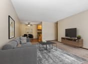Thumbnail 1 of 10 - Coon Rapids, MN Parkview Estates Apartments | Furnished Living Room