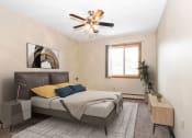 Thumbnail 7 of 10 - Coon Rapids, MN Parkview Estates Apartments | Furnished Bedroom