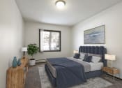 Thumbnail 11 of 42 - A tranquil bedroom at Glen Pond Apartments, Eagan, MN