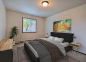 Thumbnail 8 of 33 - Fargo, ND Brownstone Apartments. the bedroom in a two bedroom apartment at the enclave at woodbridge apartments in sugar land,