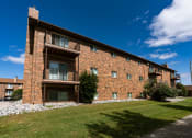 Thumbnail 13 of 13 - Fargo, ND Cedars 2 Apartments. Exterior of a two level apartment building.