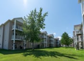 Thumbnail 16 of 16 - Fargo, ND Parkside Apartments. An exterior view of an apartment complex