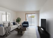 Thumbnail 1 of 31 - a living room with a couch and a coffee table. Fargo, ND Oxford Apartments