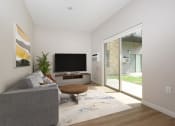 Thumbnail 6 of 29 - Eagan, MN Glen Pond Addition Apartments | A living room with a couch and a coffee table