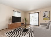 Thumbnail 1 of 28 - Living Room With TV  at Harrison and Richfield, Grand Forks, ND