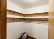 Thumbnail 8 of 17 - Grand Forks, ND Grandview II Apartments. A closet with a couple shelves.