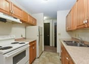 Thumbnail 6 of 32 - Montreal Courts Apartments in Little Canada, MN | Kitchen