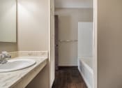 Thumbnail 17 of 21 - Omaha, NE Beacon Hill Apartments. bathroom with a sink and a bathtub