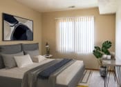 Thumbnail 6 of 27 - a bedroom with a bed and a window  at Woodland Pines, Omaha, 68134