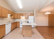 Thumbnail 13 of 16 - Sierra Ridge Apartments in Bismarck, ND | 3 Bdrm-Plan C-Kitchen