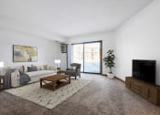 Thumbnail 1 of 14 - St. Louis Park, MN Courtyard Apartments | A Furnished Living Room