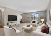 Thumbnail 2 of 30 - St Louis Park, MN Edge of Uptown Apartments | Living Room with furniture