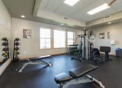 Thumbnail 16 of 16 - Fitness Room at Stonefield Apartments in Bismarck, ND