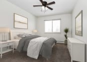 Thumbnail 6 of 9 - West St. Paul, MN Covington Courts Apartments | Bedroom
