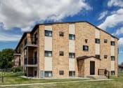 Thumbnail 42 of 42 - the exterior of a three level apartment. Fargo, ND Westwood Apartments