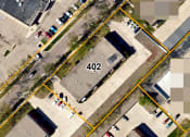 Thumbnail 15 of 15 - an aerial view of a parking lot with a 404 sign