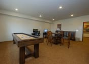 Thumbnail 20 of 23 - a game room with a pool table. Fargo, ND North Sky Apartments