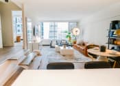 Thumbnail 2 of 30 - High Ceilings Living Space at 21 E Chestnut, Chicago, IL, 60611