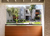 Thumbnail 18 of 36 - view from the window of an apartment building with a courtyard