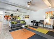 Thumbnail 19 of 25 - the preserve at ballantyne commons living room and kitchen