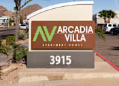 Thumbnail 1 of 25 - the sign apartment homes in front of a parking lot