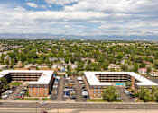 Thumbnail 27 of 31 - an aerial view of an office building and a parking lot