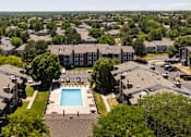 Thumbnail 33 of 35 - Aerial view of Oak Ridge Pool