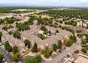 Thumbnail 47 of 50 - an aerial view of an empty parking lot in a city